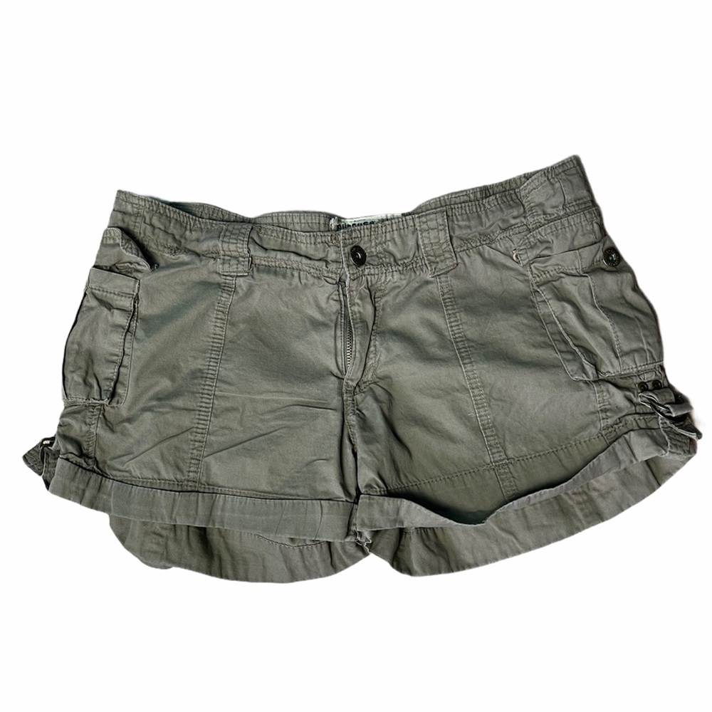 Dollhouse Light Green Cargo Shorts, size L